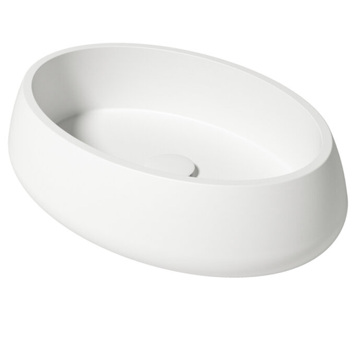 [26-0107] LAVAMANO SOBREPONER LSS ELIPSE WHITE 60X42 