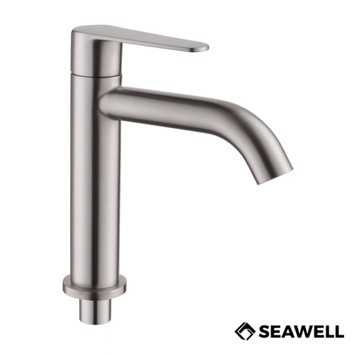 [22-0240] LLAVE DE LAVAMANO SENCILLA 300mm REF. 1207SS SEAWELL