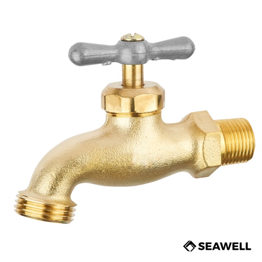 [22-0291] LLAVE DE CHORRO 1/2" TIPO P.P REF: GA5125 SEAWELL