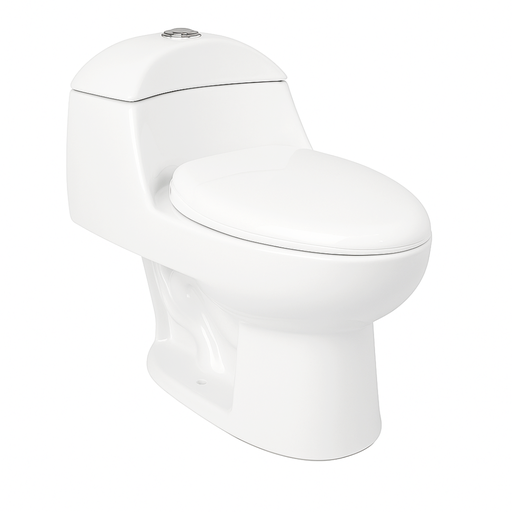 [26-0111] INODORO ONE PIECE BLANCO HE-T801