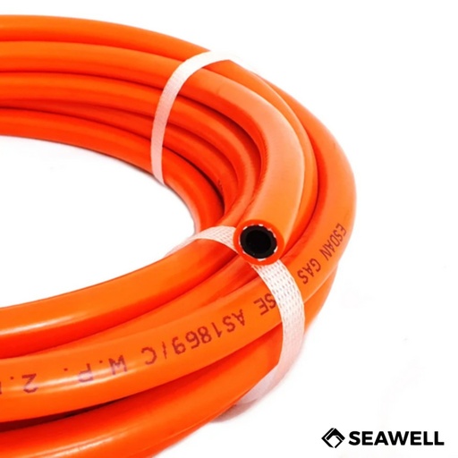 [22-0203] SEAWELL/MANGUERA DE GAS/REFORZADA/3MM X PIE