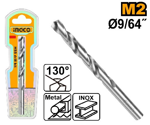 [DBT11309641] BROCA METAL M2 HSS 9/64" 