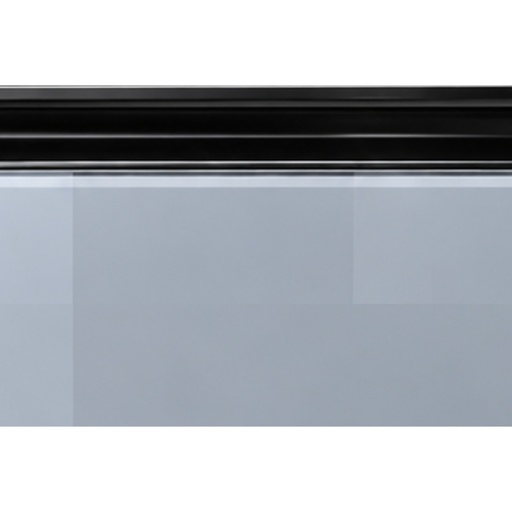 [41-3739] PUERTA ALUMINIO MILANO TITANIO A:40CM X L:17.5CM REF.6504 
