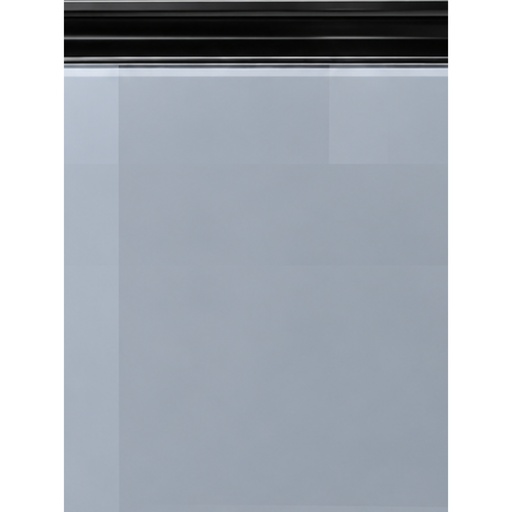 [41-3736] PUERTA ALUMINIO MILANO TITANIO A:40CM X L:52.5CM REF.6504