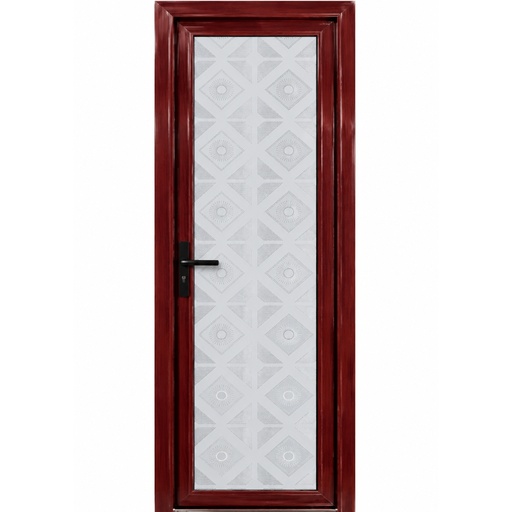 PUERTA DE ALUMINIO 2 X 7 ALPI ROJO 