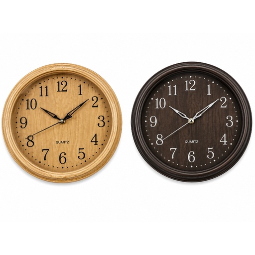 [25-0324] RELOJ DE PARED EDISON REF. 6004-B
