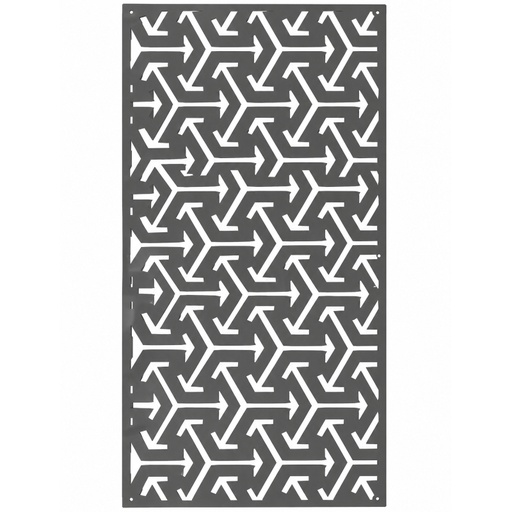 [11-1674] PANEL DECOR METAL PRECORTADO 60CM X 120CM X 1.5MM REF. VECTOR