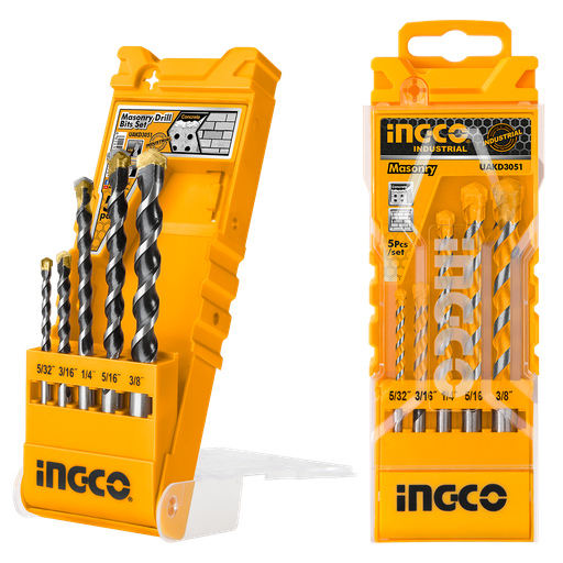 [UAKD3051] BROCA DE CONCRETO SET 5PCS