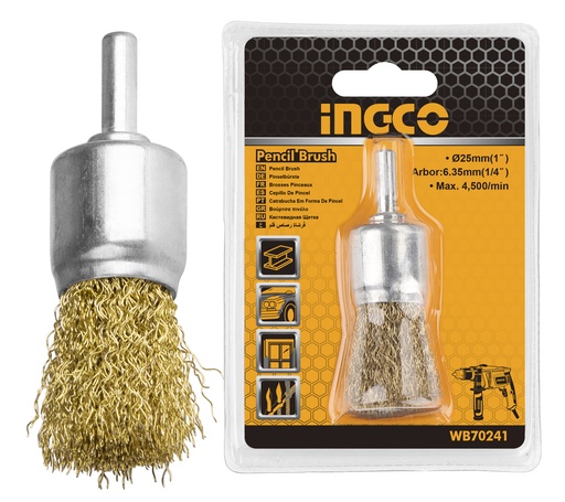 [WB70241] CEPILLO BROCHA DE ALAMBRE 1" 1/4"