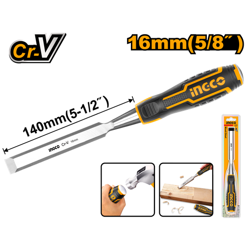 [HWC0816] CINCEL PARA MADERA 16MM X 140MM