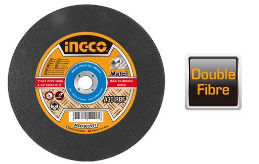 [MCD303551] [AGOTADO] DISCO DE CORTE METAL ABRASIVO 14" X 1/8" X 1"