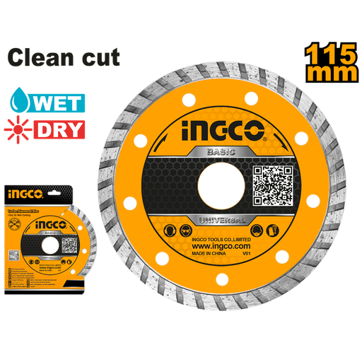 [DMD031152] DISCO DE DIAMANTE TURBO 4 1/2" X 22.2MM