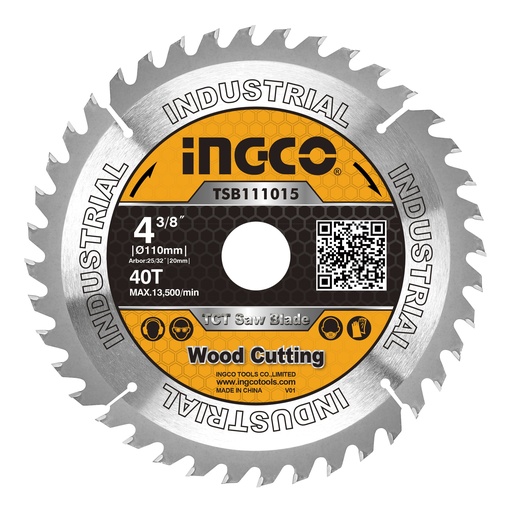 [TSB111015] DISCO DE SIERRA 4-3/8" 40T