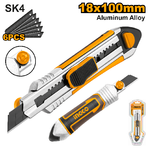 [HKNS1808] EXACTO ALUMINIO 6PCS