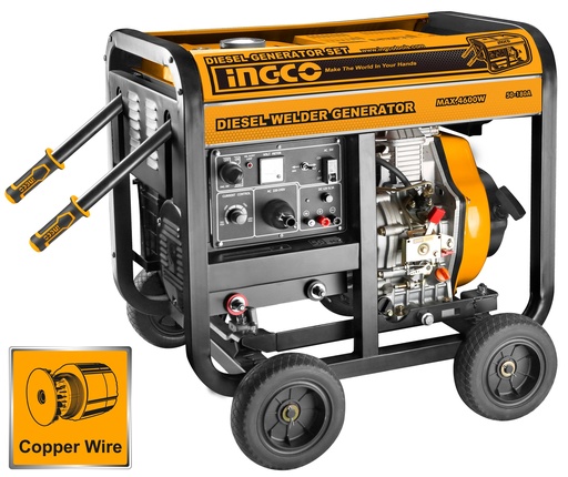 [UGDW65001] GENERADOR A DIESEL Y SOLDAR 4600W 4.2KW 9.0HP