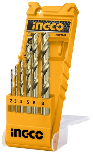 [UAKD1055] JUEGO DE BROCA P/METAL 6 PCS