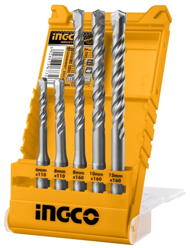 [UAKD2052] BROCA DE CONCRETO SDS PLUS SET DE 5 PCS