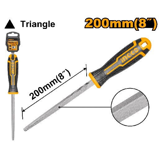 [HSTF088] LIMA TRIANGULAR METAL 200MM