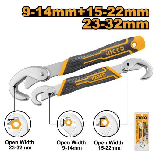 [HBWS110808] LLAVE MULTIUSO AJUSTABLE 2 PCS