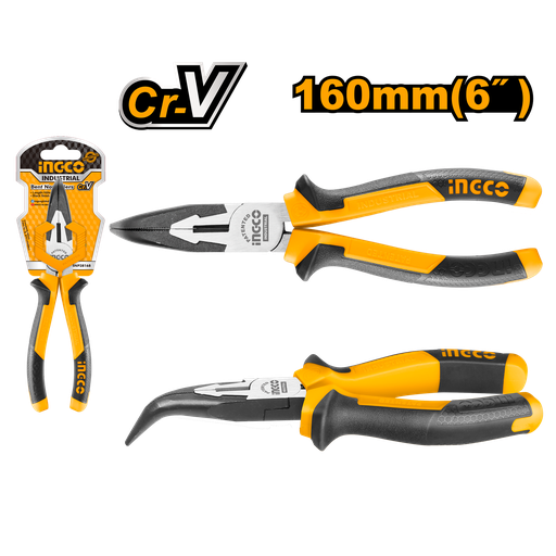 [HBNP28168] PINZA DE PUNTA CURVA 6"