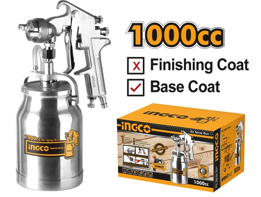 [ASG3102] PISTOLA SPRAY INDUSTRIAL 1000 CC 1.8MM 
