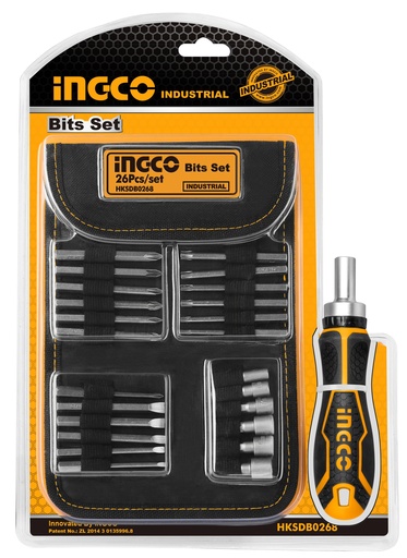 [HKSDB0268] PUNTA DESTORNILLADOR SET 26 PCS