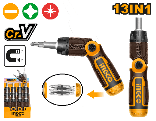 [AKISD1208] RATCHET 13 EN 1 INGCO