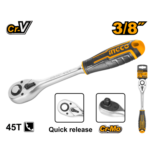 [HRTH0838] RATCHET 3/8" 45T