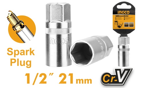 [HSPS12211] SACA BUJIA 1/2" X 21MM