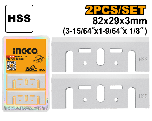 [EPB820301] CUCHILLA REPUESTO 82 X 29 X 3 MM LIJADORA ELECTRICA