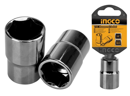 [HHAST12241] SOCKET HEXAGONAL 1/2 X 24 MM 6 PT