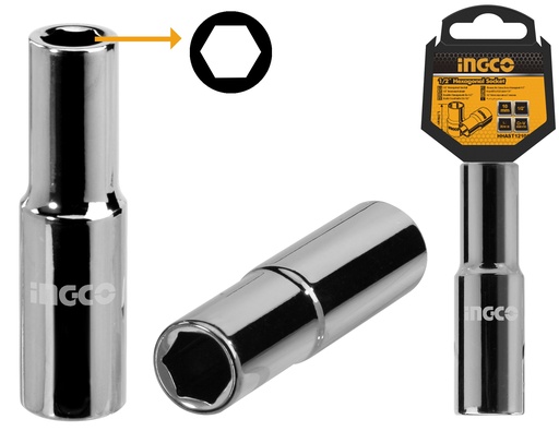 [HHAST12103L] SOCKET HEXAGONAL LARGO 1/2 X 10 MM 6 PT