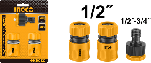 [HHCS03122] CONECCION RAPIDA MANGUERA SET 3 PCS