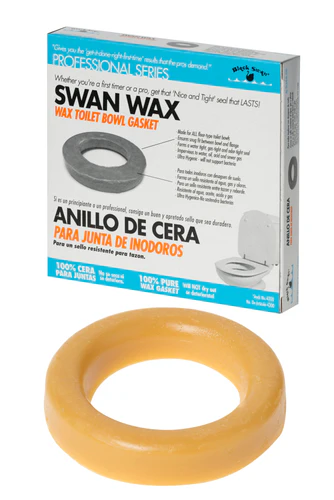 [4300] ARO DE CERA PARA INODORO BLACK SWAN