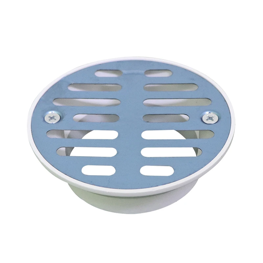 [22-1917] PARRILLA DE BAÑO 2" (PVC/METAL)