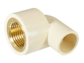 [12-2429] CODO CPVC 90° C/ROSCA BRONCE 1/2"