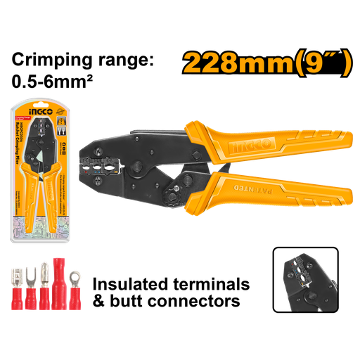 [HRCPJ0506] PINZA PRENSA CABLES 0.5-6mm