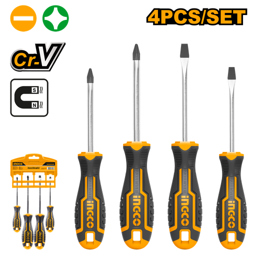 [HKSD0428] SET DESTORNILLADORES 4PCS