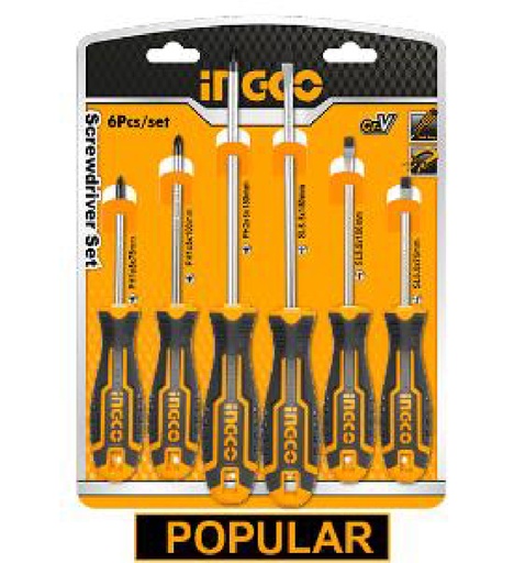 [HKSD0628] SET DESTORNILLADORES 6PCS