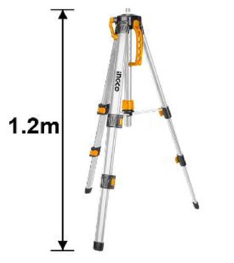 [HLLT01152] TRIPODE 1.2m 5/8" & 1/4"