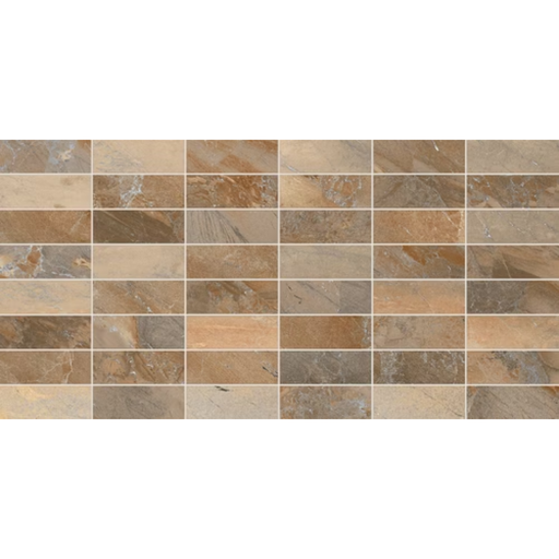 [36-1138] AZULEJO 31.6 X 63.2 LOSETAS GRAND CANYON COPPER (7PZAS/1.40MT)