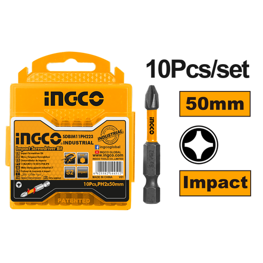 [SDBIM11PH223] PUNTA DE DESTORNILLADOR REFORZADO SET 10 PCS